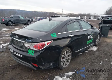 2012 Hyundai Sonata Hybrid из США, поврежденный, VIN KMHEC4A44CA020509